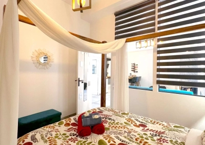 Chambre ouverte sur la pièce de vie – Le Ginkgo